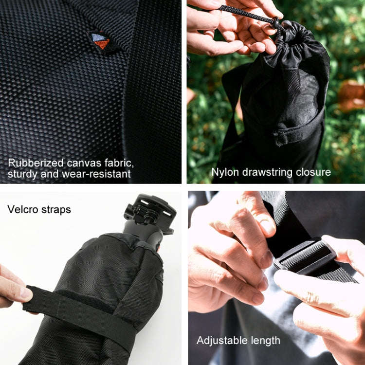 24-inch Camera Monopod Tripod Carrying Bag Case Crossbody Bag(Black)