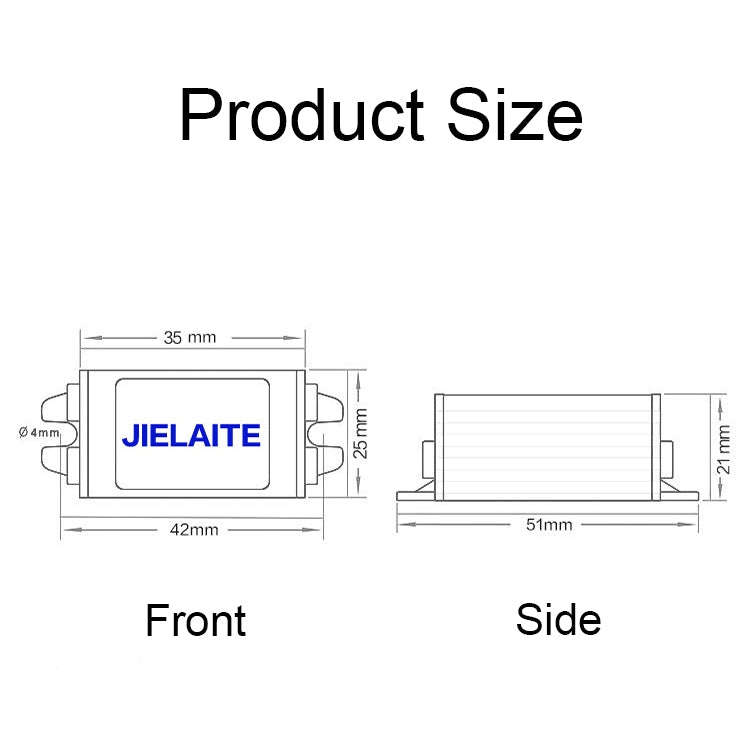 JIELAITE LK1253 15W Aluminum Alloy Intelligent Protection Waterproof Car Power Converter(12V to 3...