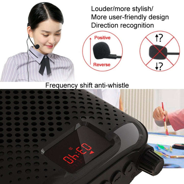 Rolton K500 Bluetooth Audio Speaker Megaphone Voice Amplifier Support FM TF Recording(Rose Gold)
