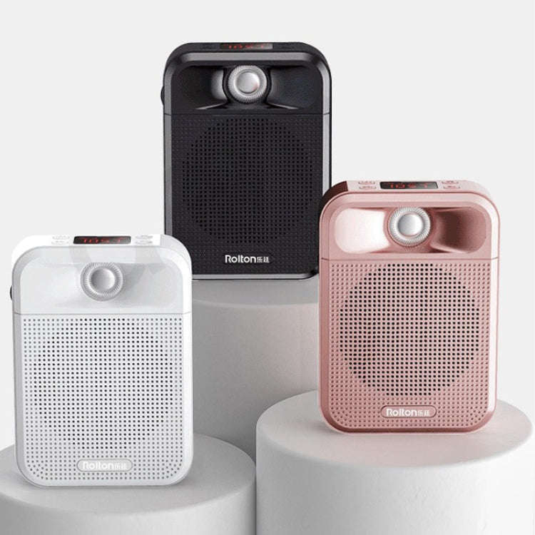 Rolton  K700 Bluetooth Dual-speaker Audio Speaker Megaphone Voice Amplifier(Rose Gold)