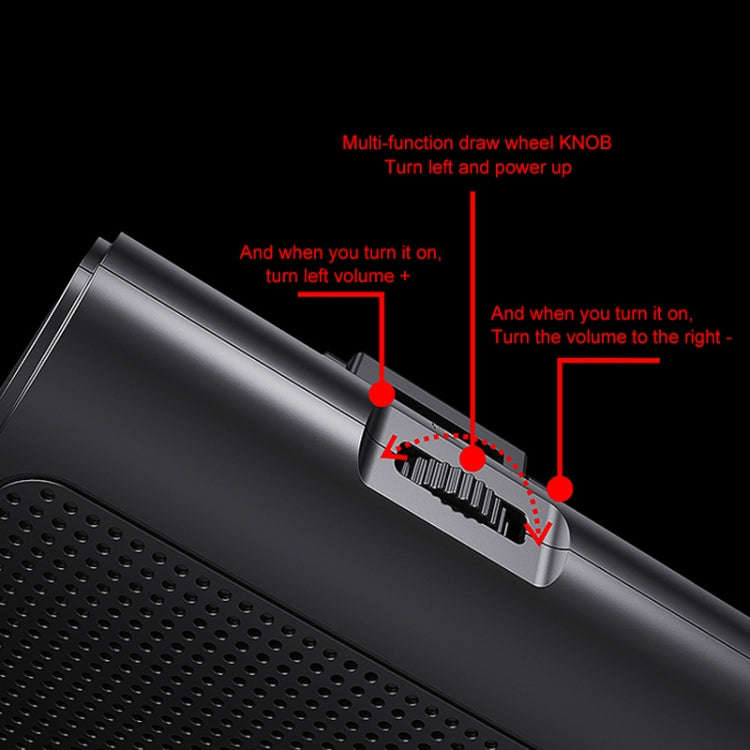 Rolton K10 Mini Audio Speaker Megaphone Voice Amplifier Do Not Support TF Card/U Disk(Black)