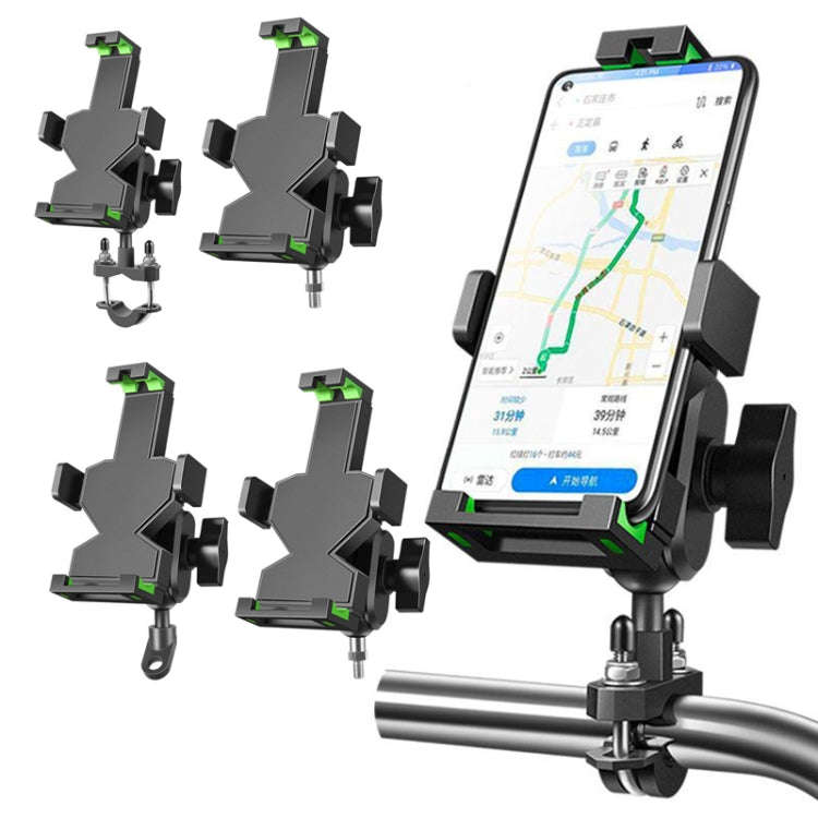 A04 Metal Motorcycle Mobile Phone Navigation Bracket Bicycle Frame Multifunctional Car Fixed Clam...