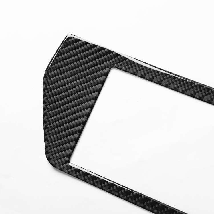 For 2019-2024 BMW 8 Series G14 Left-hand Drive 2pcs /Set Navigation Screen Frame Sticker(Black)