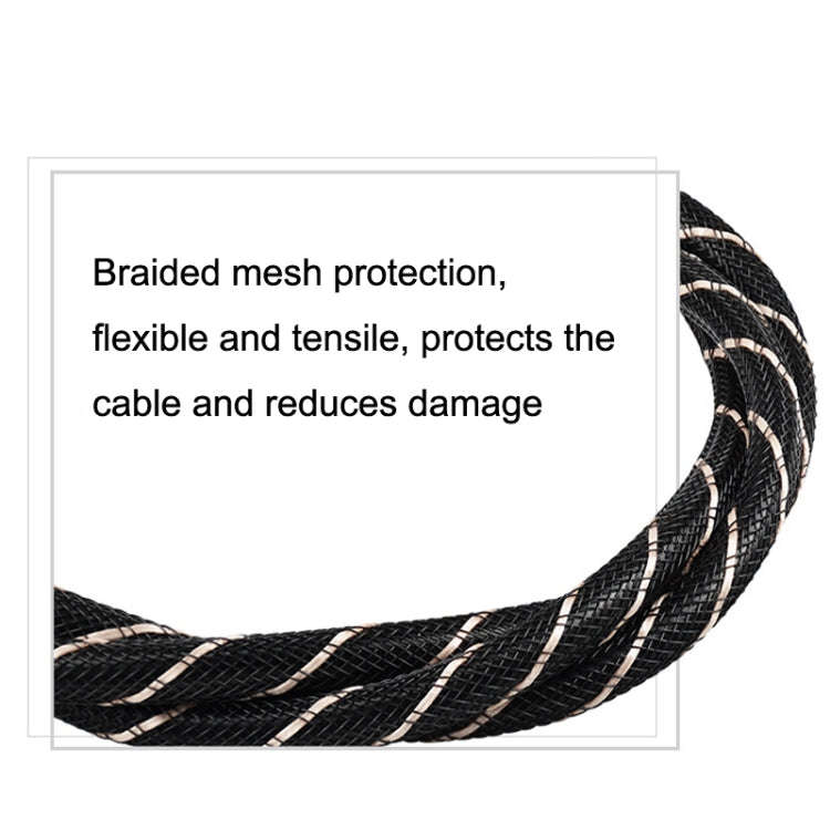 EMK HB/A6.0 SPDIF Interface Digital High-Definition Audio Optical Fiber Cable, Length: 3m(Black W...