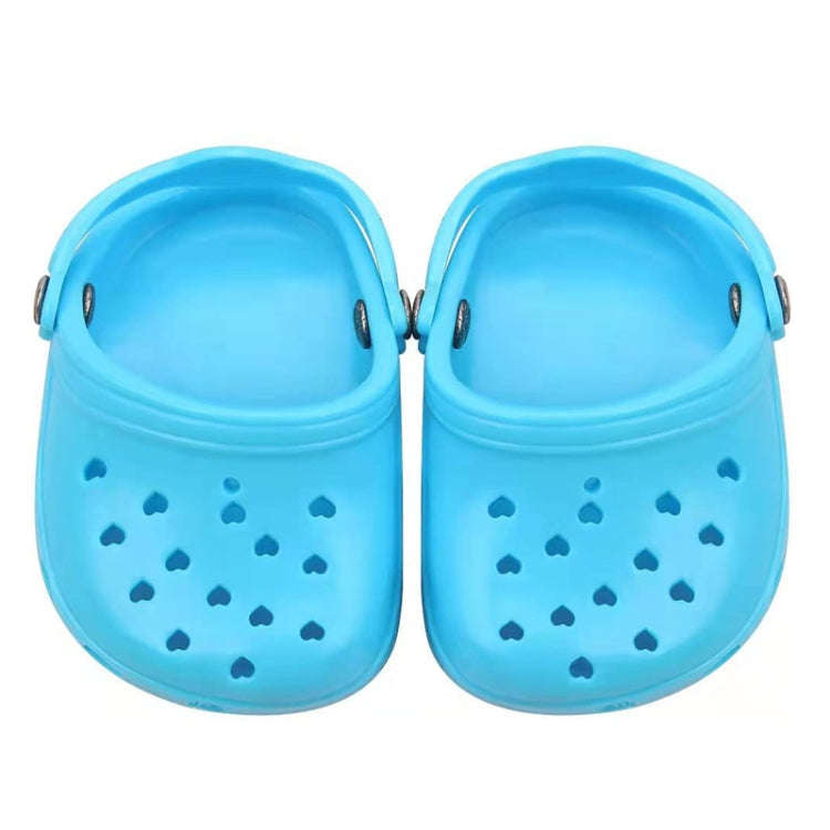 PETS119 2pcs Pet Cave Shoes Dog Slippers Beach Shoes(Blue)