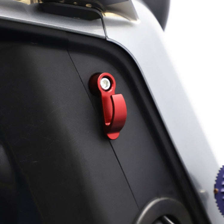 2pcs Motorcycle Modified Helmet Hook Scooter Side Storage Hook(Blue)