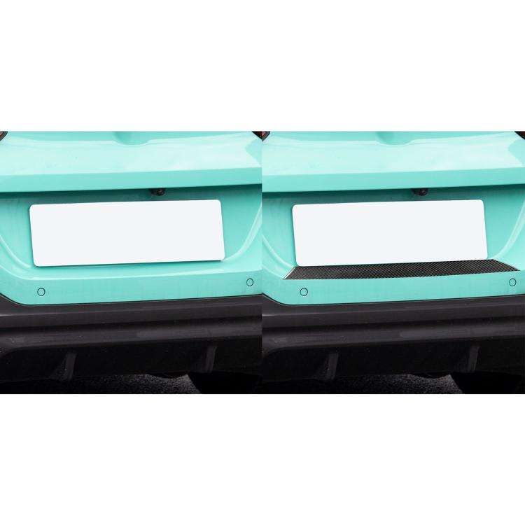 For 2019-2024 BMW 8 Series G14 Universal External Rear Guard Plate Sticker(Black)