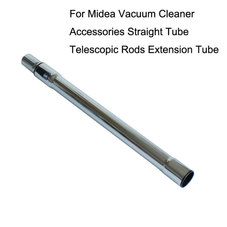 For Midea Vacuum Cleaner Accessories Straight Tube Telescopic Rods Extension Tube Inner Diameter ...