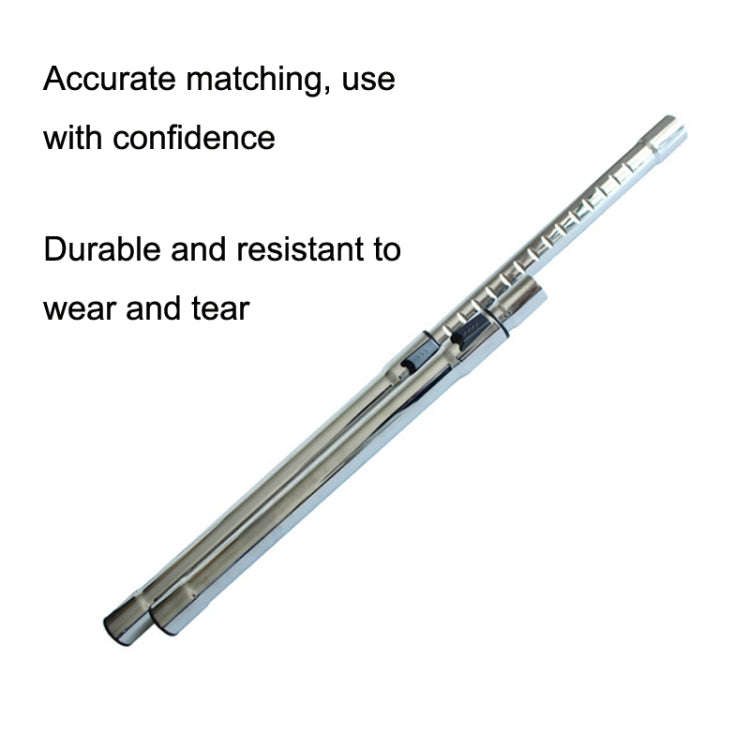 For Midea Vacuum Cleaner Accessories Straight Tube Telescopic Rods Extension Tube Inner Diameter ...