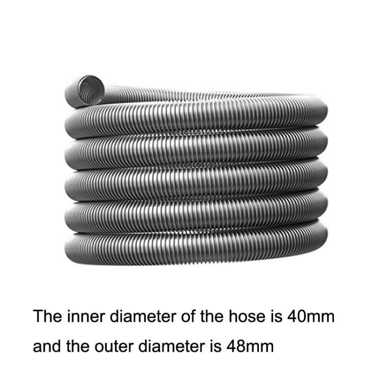 For Jieba / Baiyun BF501 / 502 Vacuum Cleaner Accessories Threaded Hose(Silver Gray)