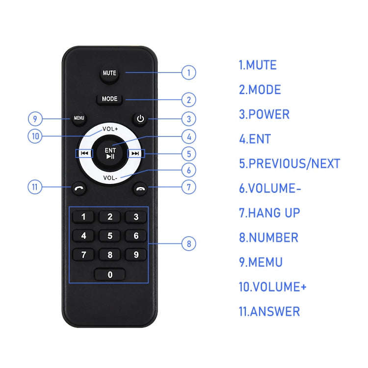 A3107 5 inches Car MP5 Wired CarPlay Universal Bluetooth Player With Microphone, Style: Standard+...