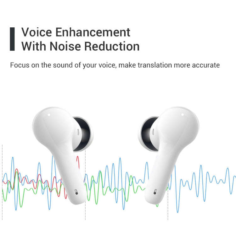 M6 Multi-country Mutual Translation Smart Bluetooth Translation Earphone Supports 127 Languages(W...