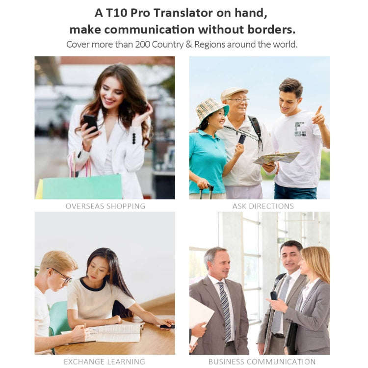 T10Pro Wifi Artificial Intelligence Photo / Recording Translating Machine Supports 138 Languages(...