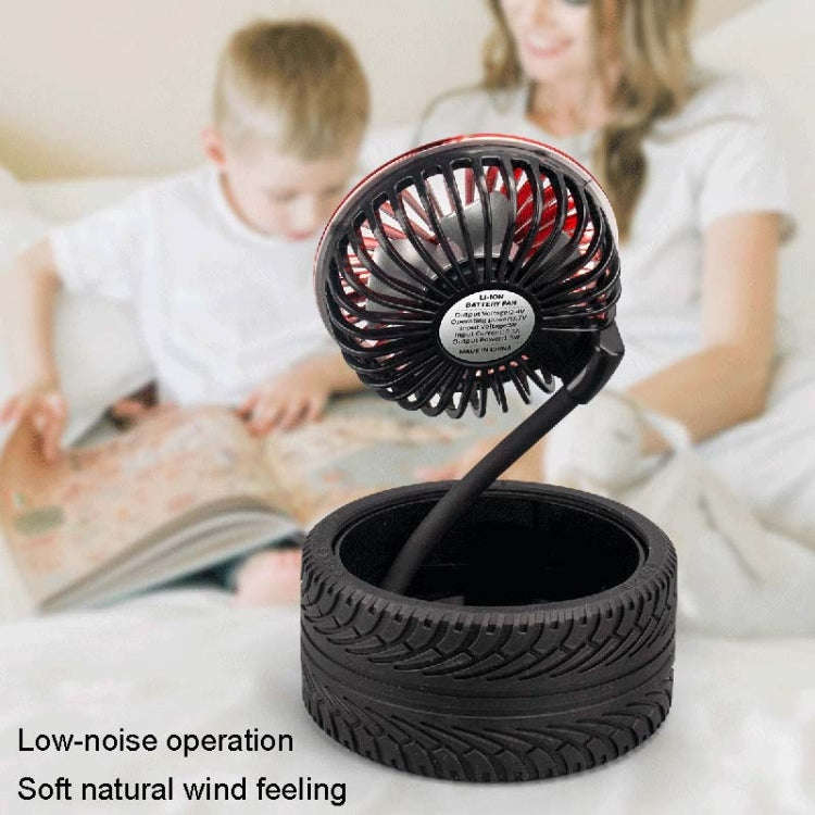 KD195 Electroplating Modification Small Fan Retro Wheel Fan(Gold)
