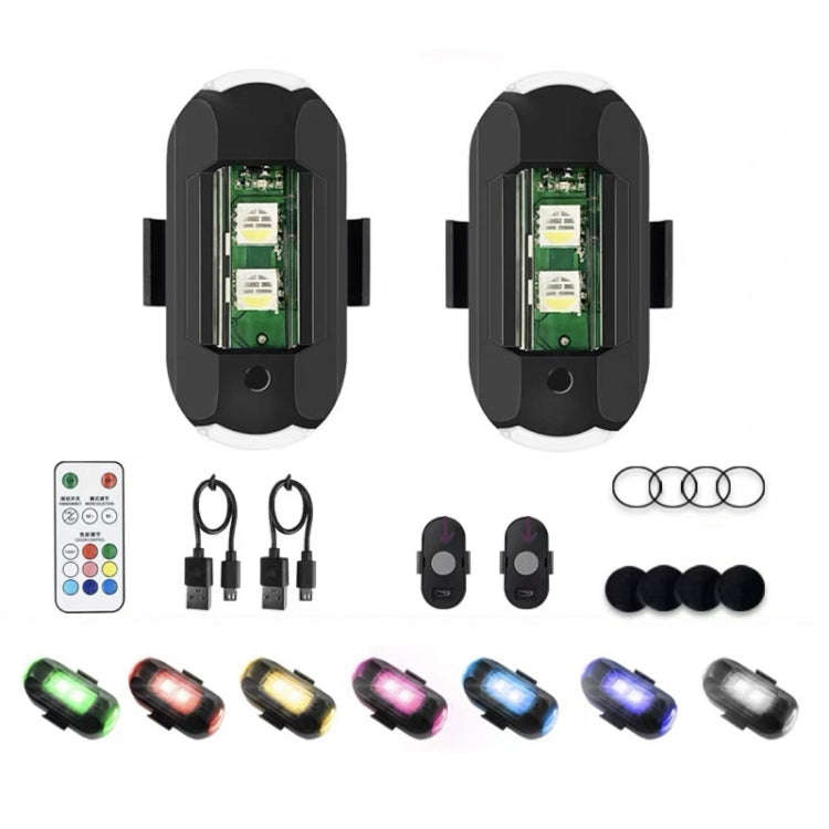 Vibration Remote Control Induction Motorcycle Wireless Strong Magnetic Warning Flash Light, Speci...