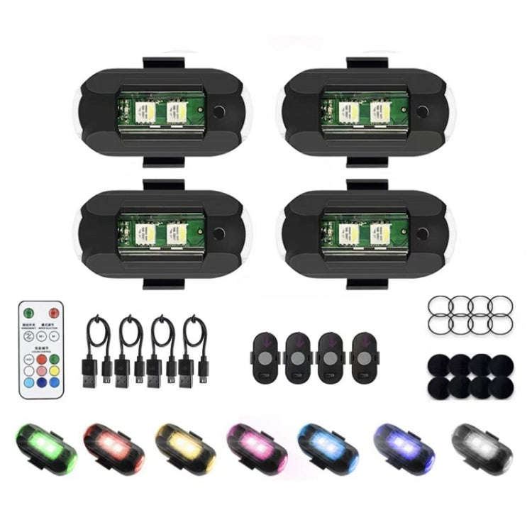 Vibration Remote Control Induction Motorcycle Wireless Strong Magnetic Warning Flash Light, Speci...