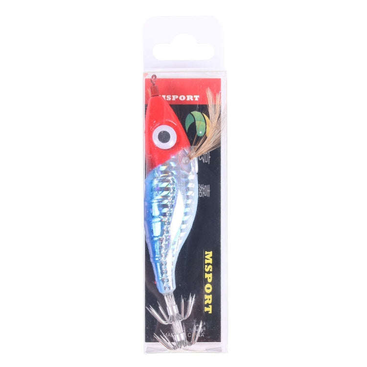 HENGJIA SJ023 Luminous Horizontal Shrimp Squid Hook Bionic Bait, Size: 10cm 9g(1)