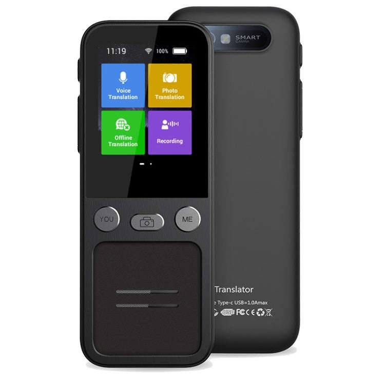 T16 Smart AI Translation Travel Translator Supports 138 Language Mutual Translation 14 Offline Tr...