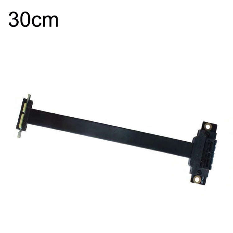 PCI-E 3.0 1X 90 Degrees Graphics Card / Wireless Network Card Extension Cable, Cable Length: 30cm