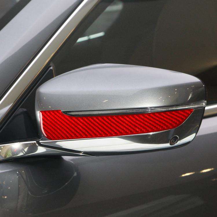 For 2019-2024 BMW 8 Series G14 2pcs /Set Left-hand Drive Rearview Mirror Anti-scratch Strip Stick...
