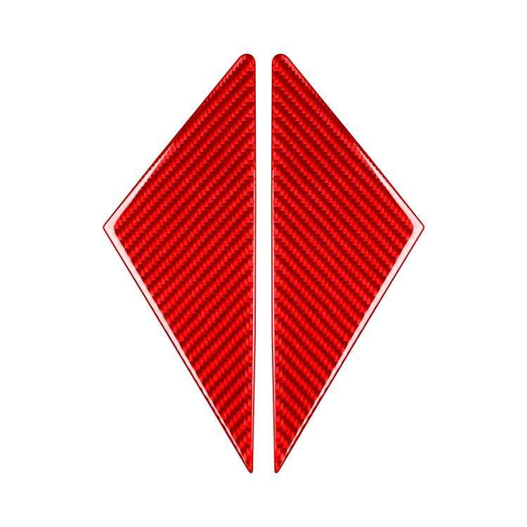 For 2019-2024 BMW 8 Series G14 2pcs /Set Universal A-pillar Stickers for Left and Right Drive(Red)