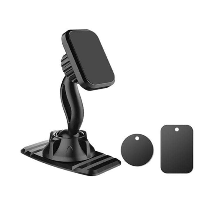 Car Center Console Paste Magnetic Mobile Phone Holder(Black)