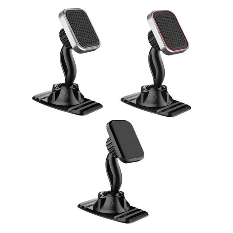 Car Center Console Paste Magnetic Mobile Phone Holder(Black)