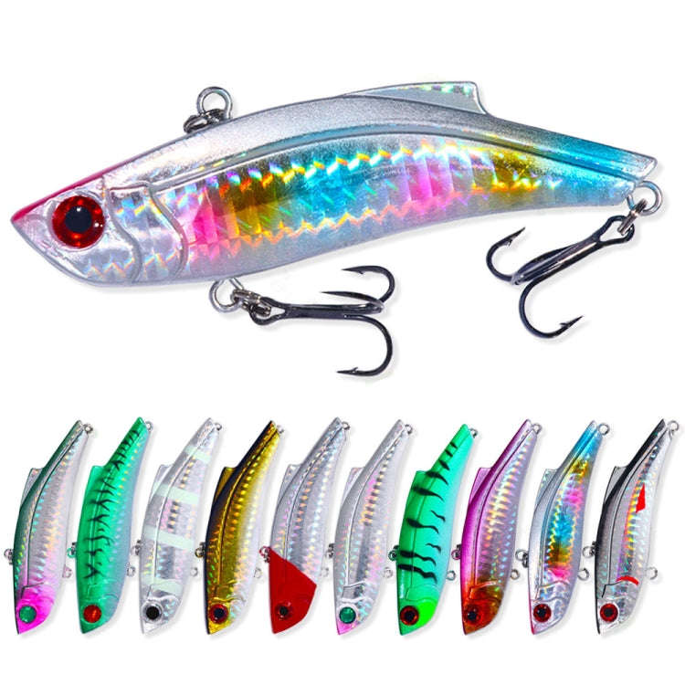 HENGJIA VI025 Submerged Trembling Swimming VIB Lure Plastic Fake Bait, Size: 9cm 28g(4)
