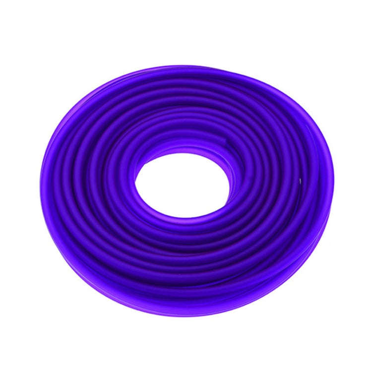 TF-1795 18m/roll Motorcycle Modification Accessories Colorful Gasoline Pipe(Purple)