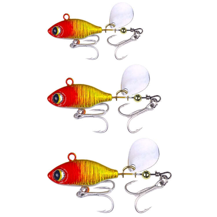 HENGJIA Submerged VIB Fake Lures Sequin Lures, Size: 5.8cm 14g(6)