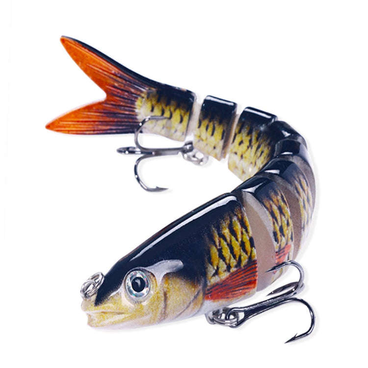 HENGJIA JM063 Multi-Section Fake Bait 8 Section Sinker Lures, Size: 13.4cm 18g(6)
