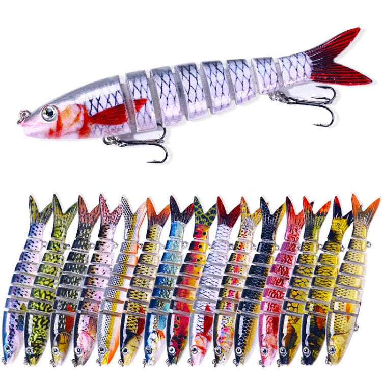 HENGJIA JM063 Multi-Section Fake Bait 8 Section Sinker Lures, Size: 13.4cm 18g(7)