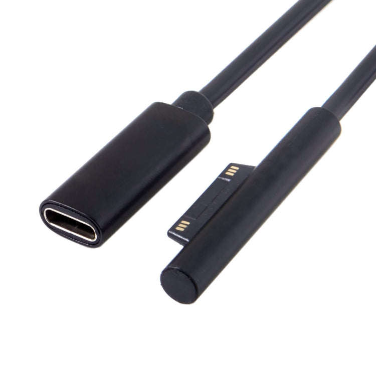 Type-C / USB-C Mother Rotary Seeder Tablet Power Charging Cable For Microsoft Surface Pro 5 / 6, ...