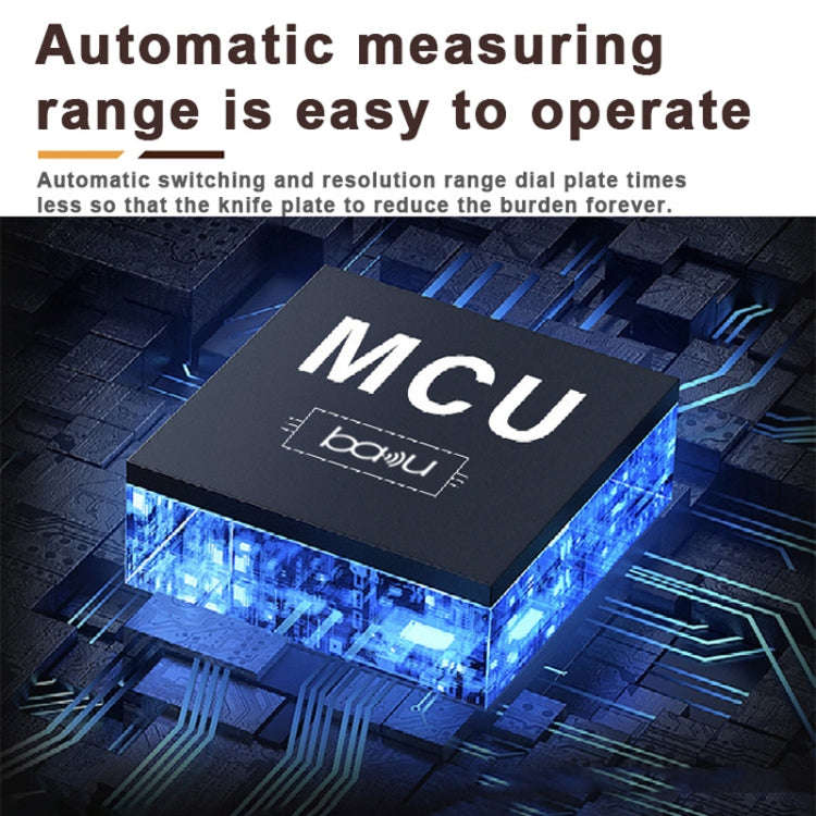 BAKU BA-8330 Pro Digital Mulitmeter Electric Maintenance Resistor Current Pliers Shaped Instrumen...
