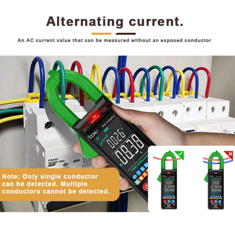 BAKU BA-8330 Pro Digital Mulitmeter Electric Maintenance Resistor Current Pliers Shaped Instrumen...