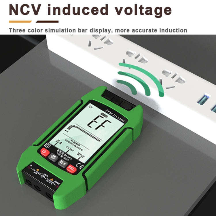BAKU BA-2201 Digital Multimeter Electrician Maintenance Resistance Tester(Green)