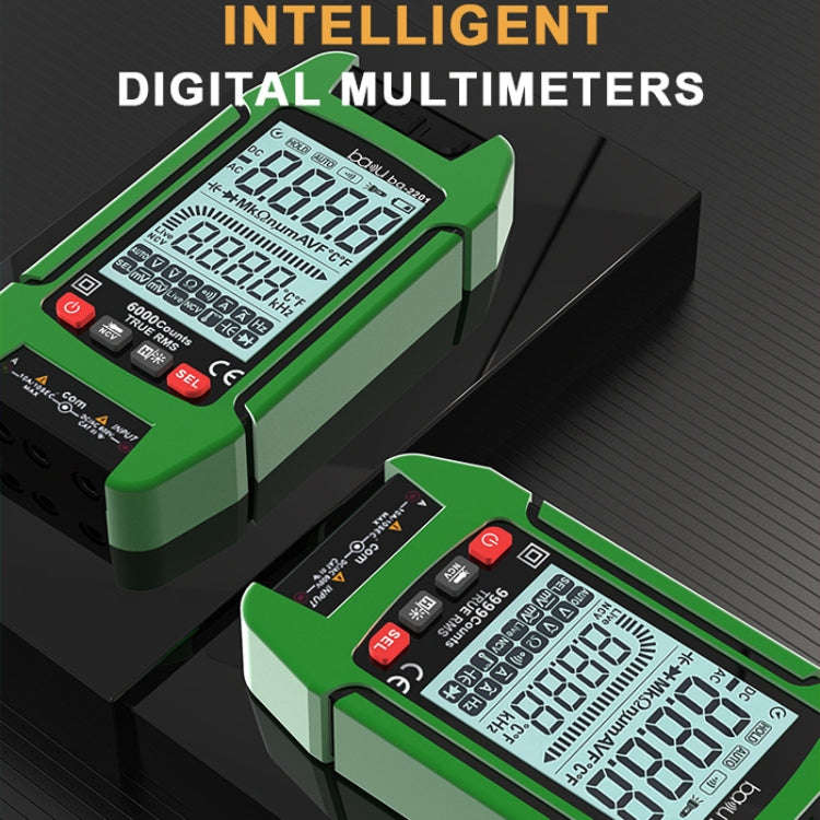BAKU BA-2201 Digital Multimeter Electrician Maintenance Resistance Tester(Green)