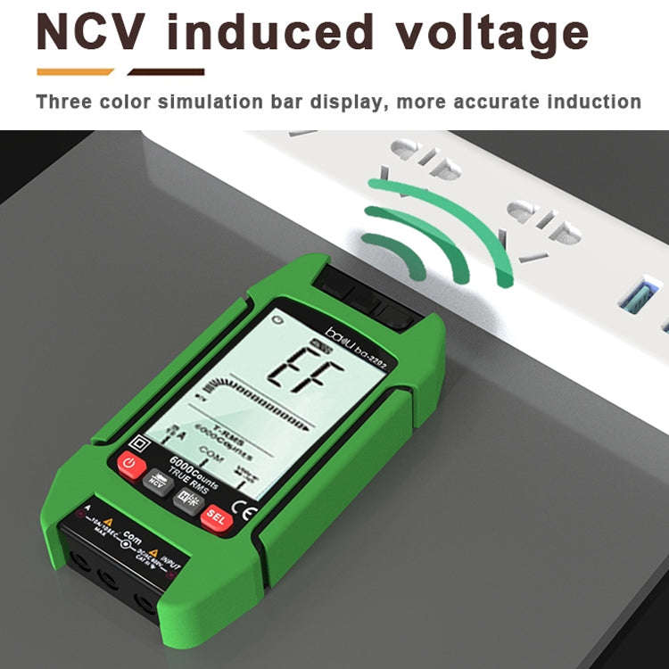 BAKU BA-2202 Digital Multimeter Electrician Maintenance Resistance Tester(Green)