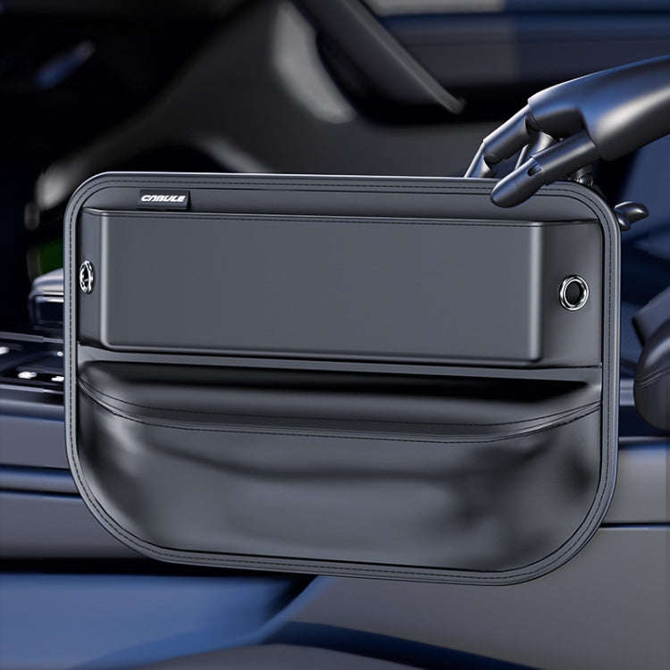 Car Large-capacity Gap Storage Box Car Extended Storage Bag(Black)