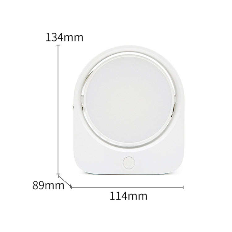 Eye-care Study Desk Lamp Dormitory Bedside Reading Rechargeable Clip-On Night Lamp(White)