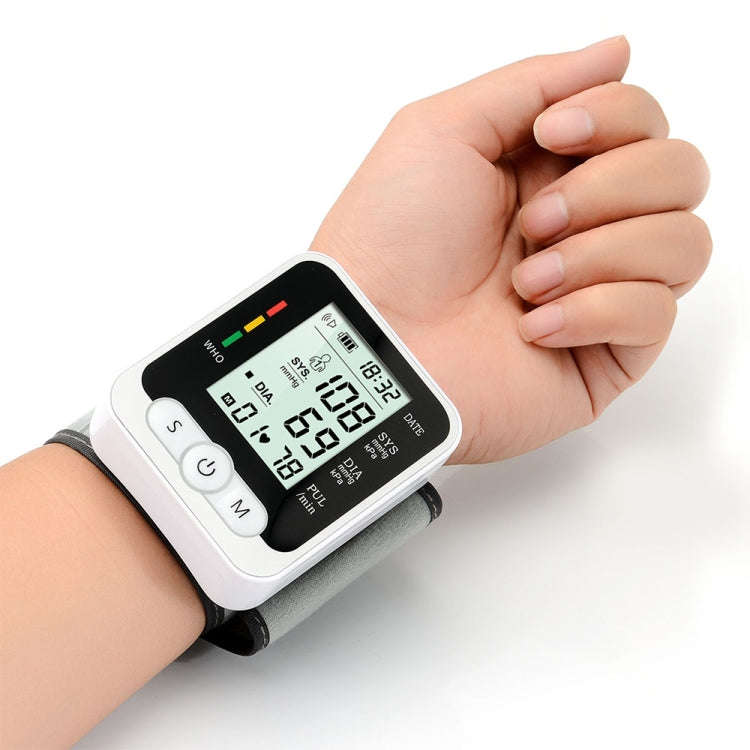 RAK189 Household Electronic Blood Pressure Measuring Device Wrist Sphygmomanometer with Voice