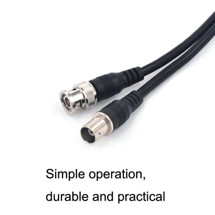 BNC Male To Female Connection Cable Full Copper HD Video Coaxial Cable, Length: 1.5m