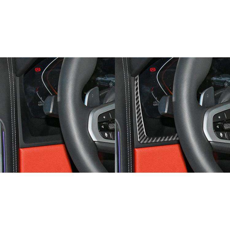 For 2019-2024 BMW 8 Series G14 2pcs /Set Right-hand Drive Instrument Both Sides Decorative Sticke...