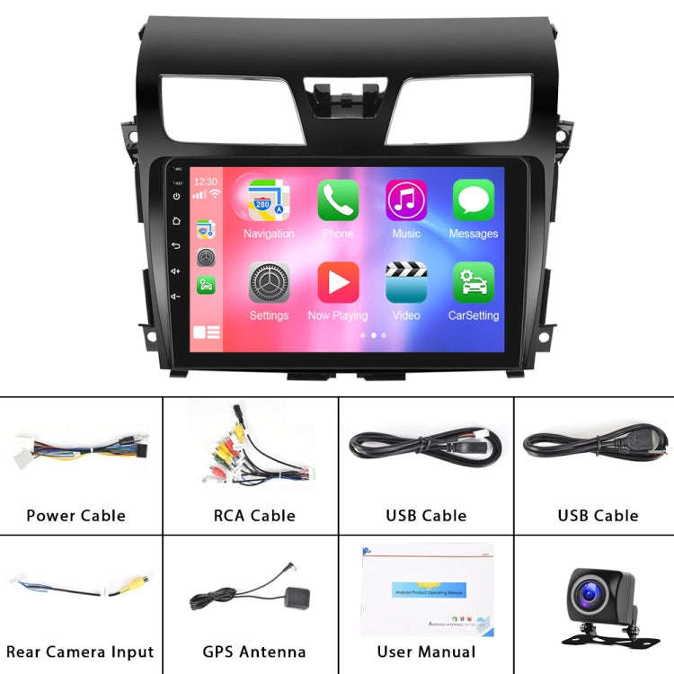 For Nissan Teana 13-16 10.1-Inch Reversing Video Large Screen Car MP5 Player, Style: WiFi Edition...