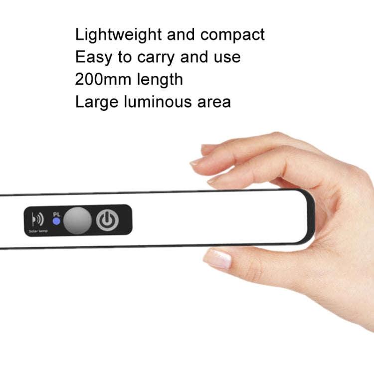 TX-200 Solar Landscape Waterproof Decoration Staircase Light Human Body Induction Lamp, Color: Bl...