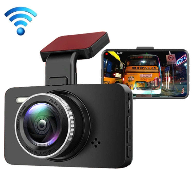 L601 HD Night Vision Electronics Dog Reversing Image Driving Recorder, Style: WIFI Version(Double...