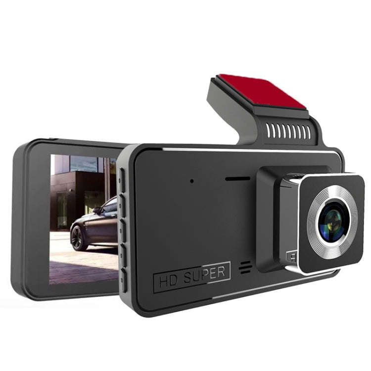 XH-V2 4 Inches Driving Recorder HD Night Vision Free Installation Dash Camera, Style: Touch Model...