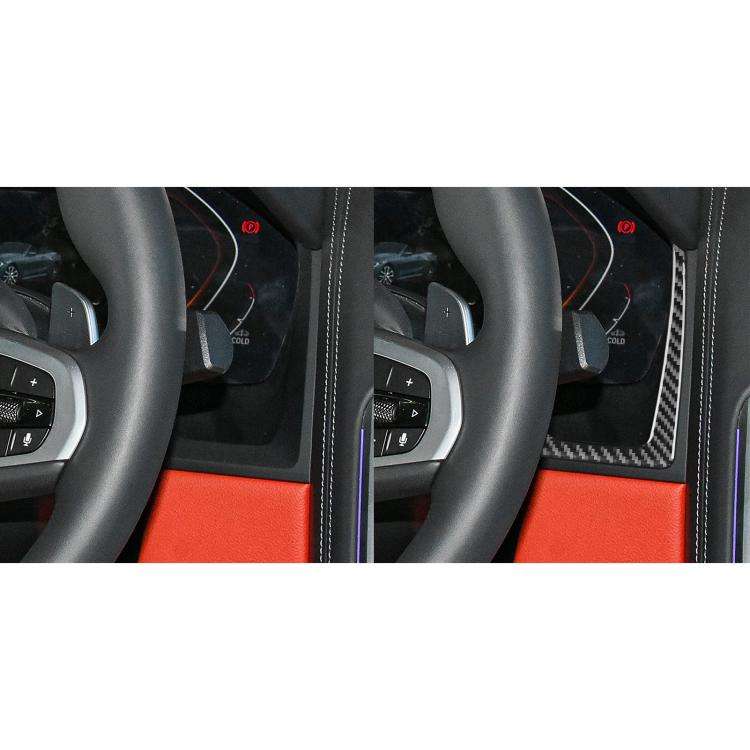 For 2019-2024 BMW 8 Series G14 2pcs /Set Left-hand Drive Instrument Both Sides Decorative Sticker...