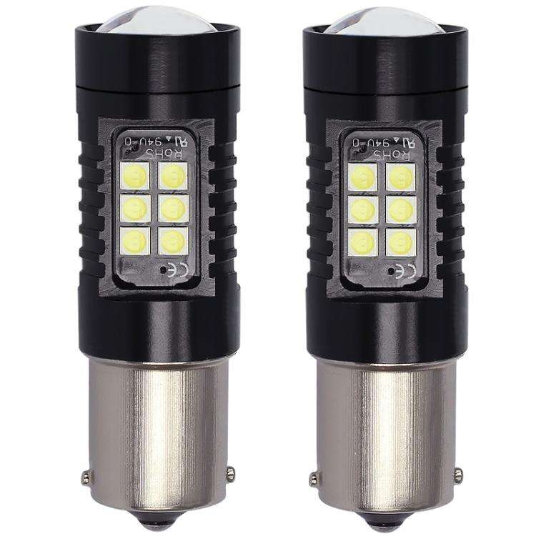 1pair Automotive High-power LED White Light Fog Lamp(1156)