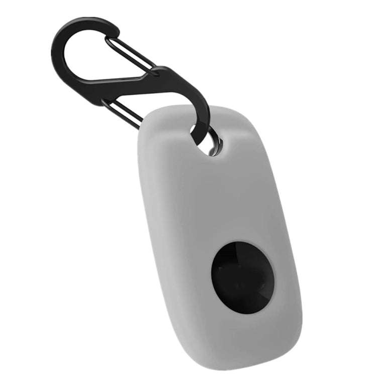 For Tile Mate Pro Tracker Silicone Case One-piece Design Protective Cover(Grey)